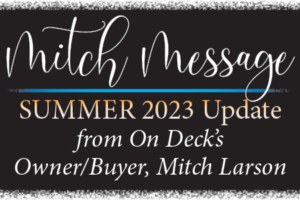 Mitch Message Summer 2023 Header